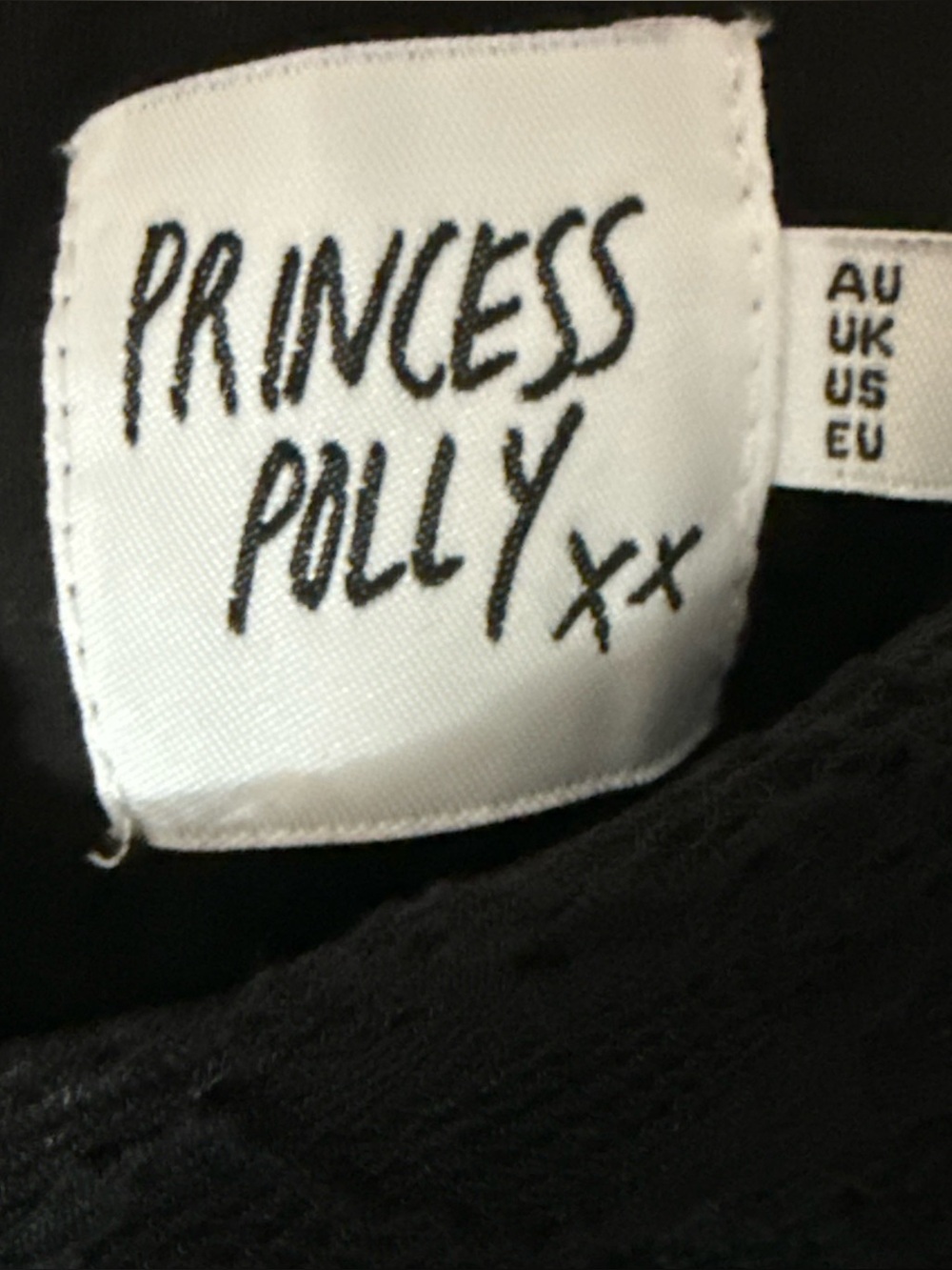 Princess Polly Black Lace Mini Dress - Picture 6 of 9
